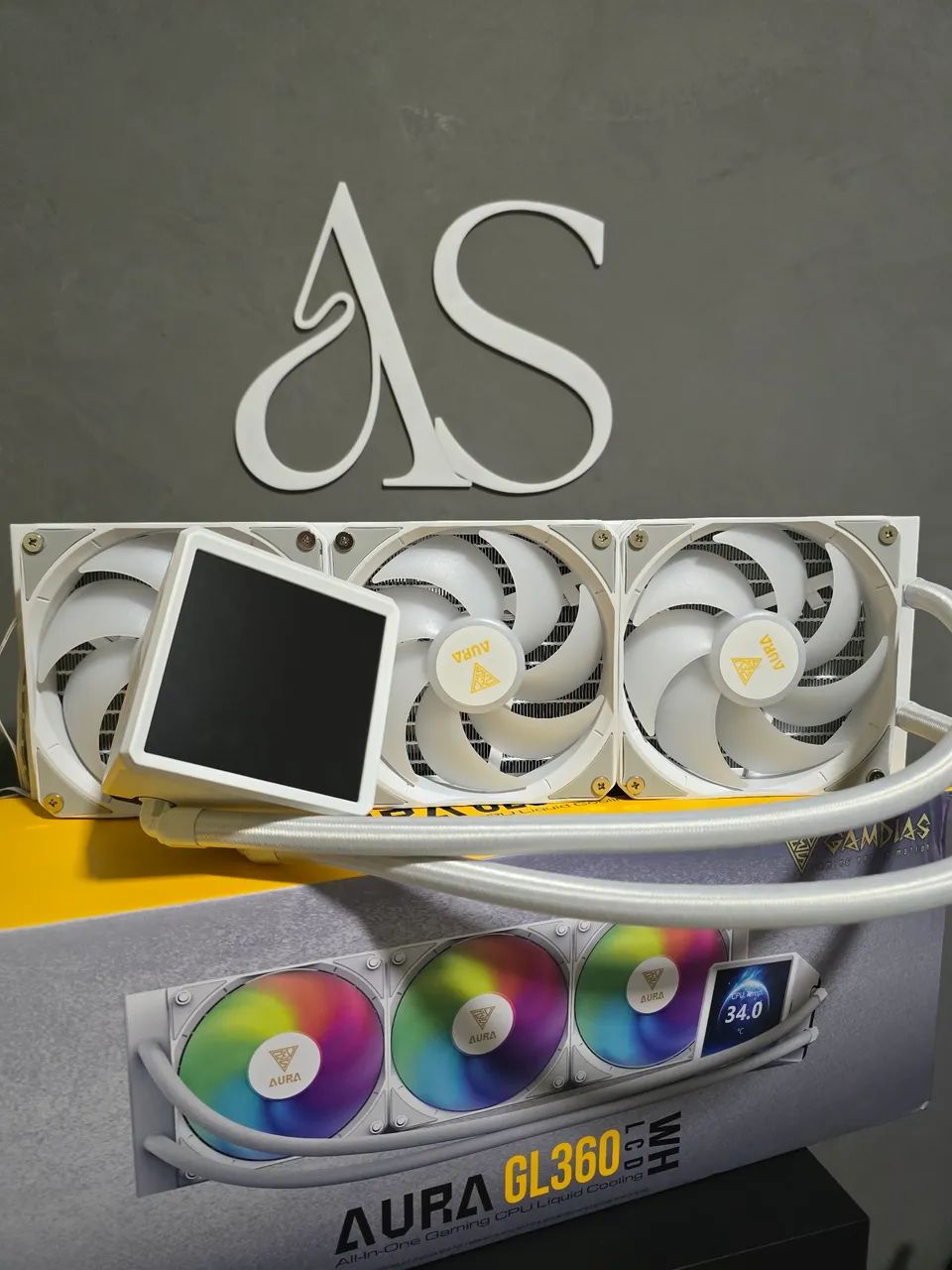 Water Cooler Gamdias Aura GL360 LCD - Foto 3