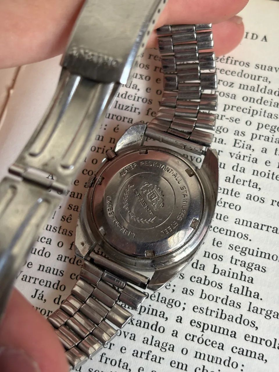Relogio Orient 3 estrelas automático vintage - Foto 4