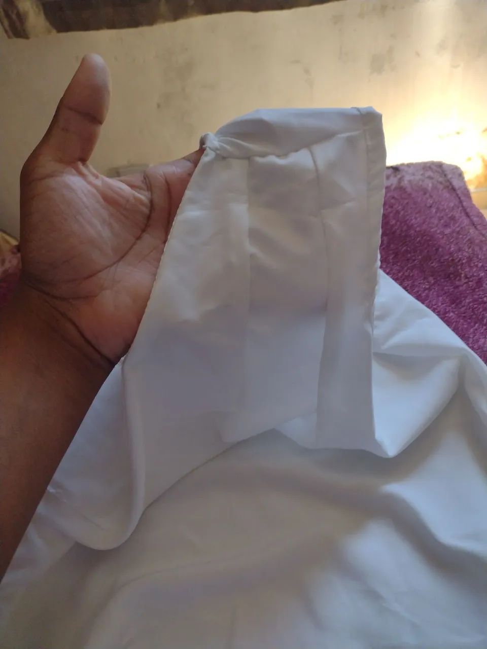 Blusa assimétrica feminina  - Foto 4