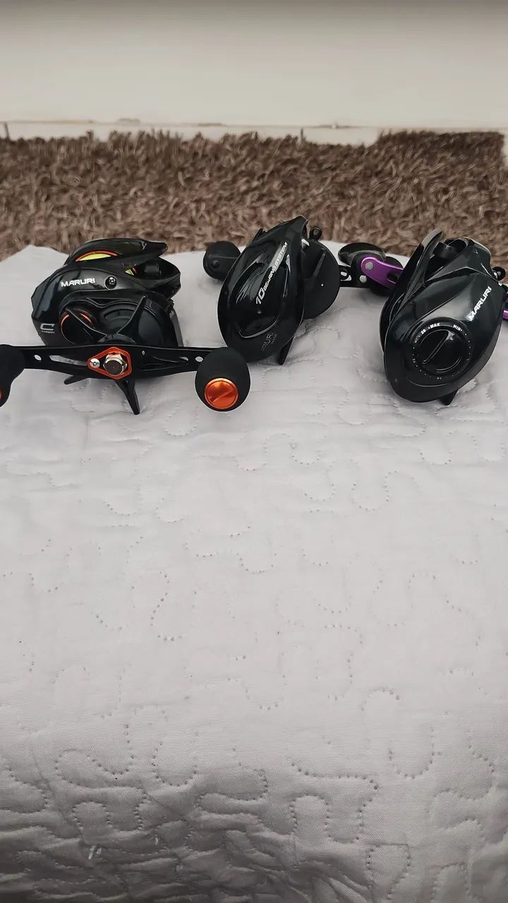 Carretilha Maruri Bronx300,loki10000 e Luke slim