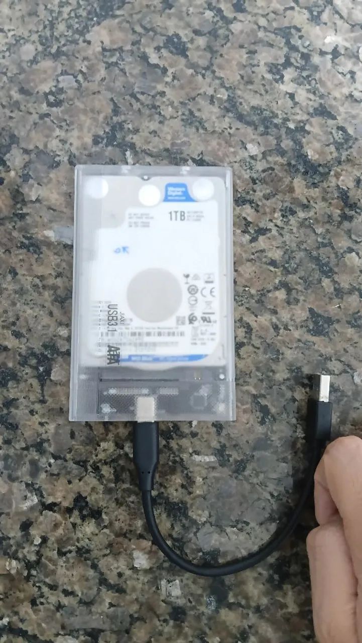 HD Externo 1TB (USB 3.1)