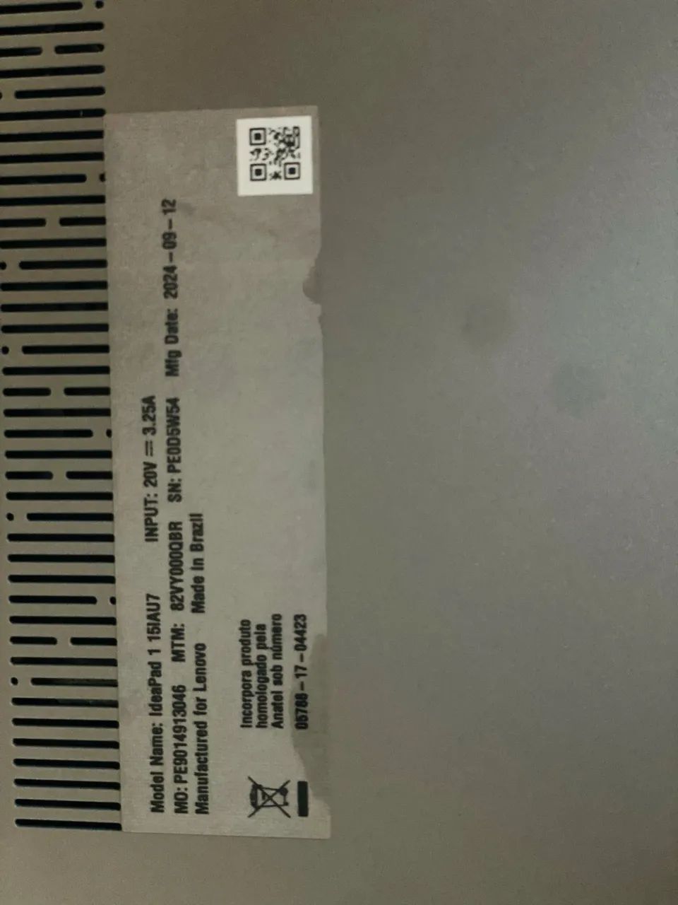 Vende-se Notebook Lenovo I5 IDEAPAD 2024  - Foto 3