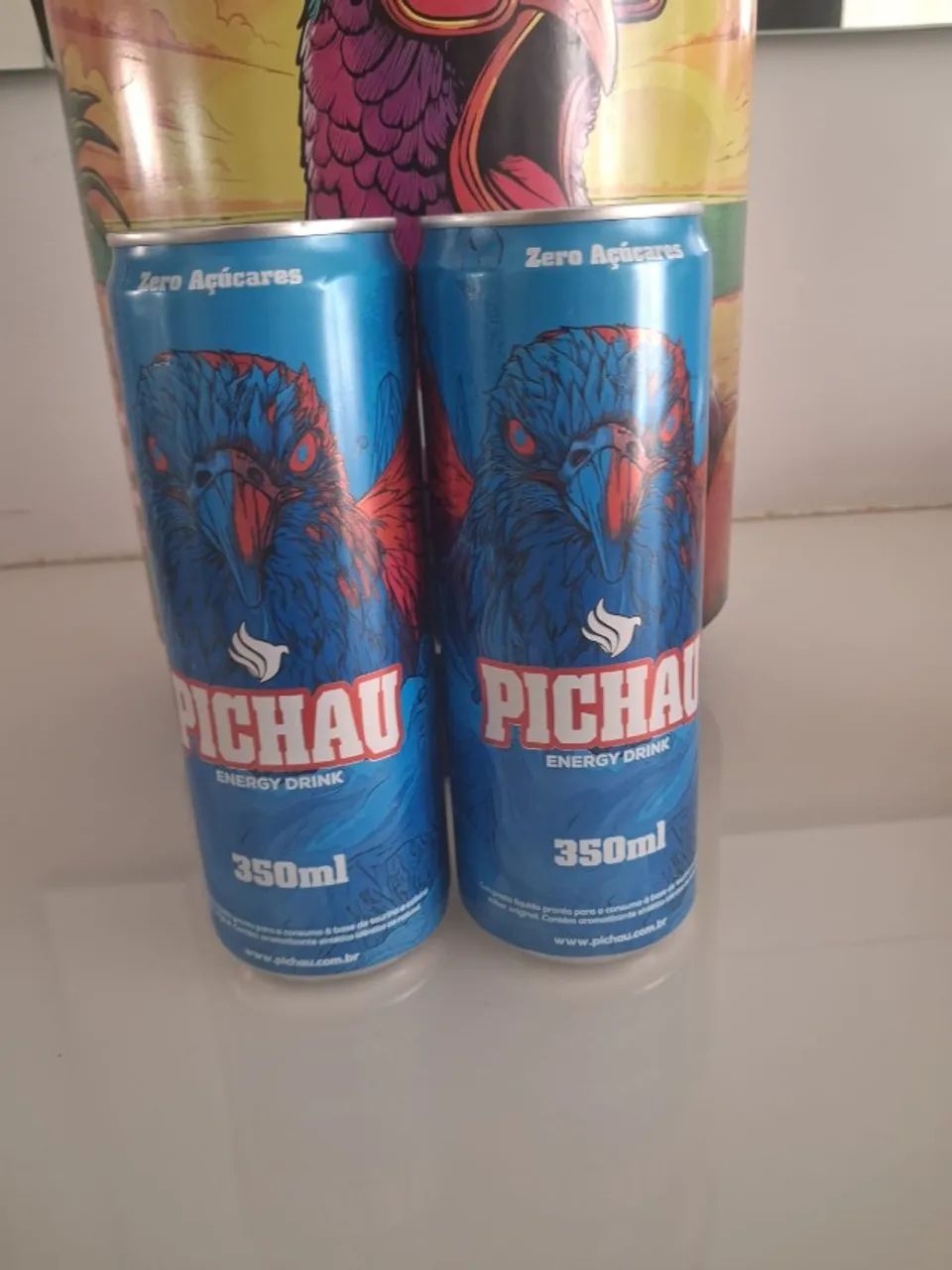 Kit Caixa Térmica Tropical Pichau+ Energéticos 3 Sabores(Original Tropical e Zero) 350ml - Foto 4
