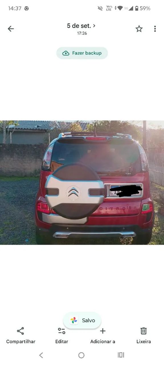 Citroën Aircross EXCLUSIVE 1.6 FLEX 16V 5P MEC. 2011