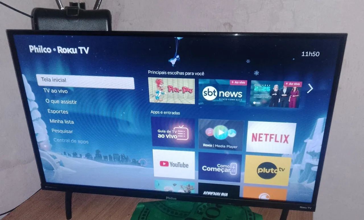 TV Roku Philco 32 Polegadas Semi Nova 