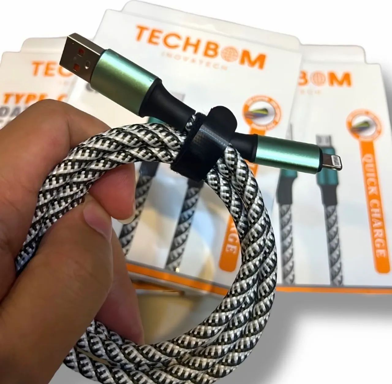 Cabo USB Tipo-C Techbom  - Foto 3