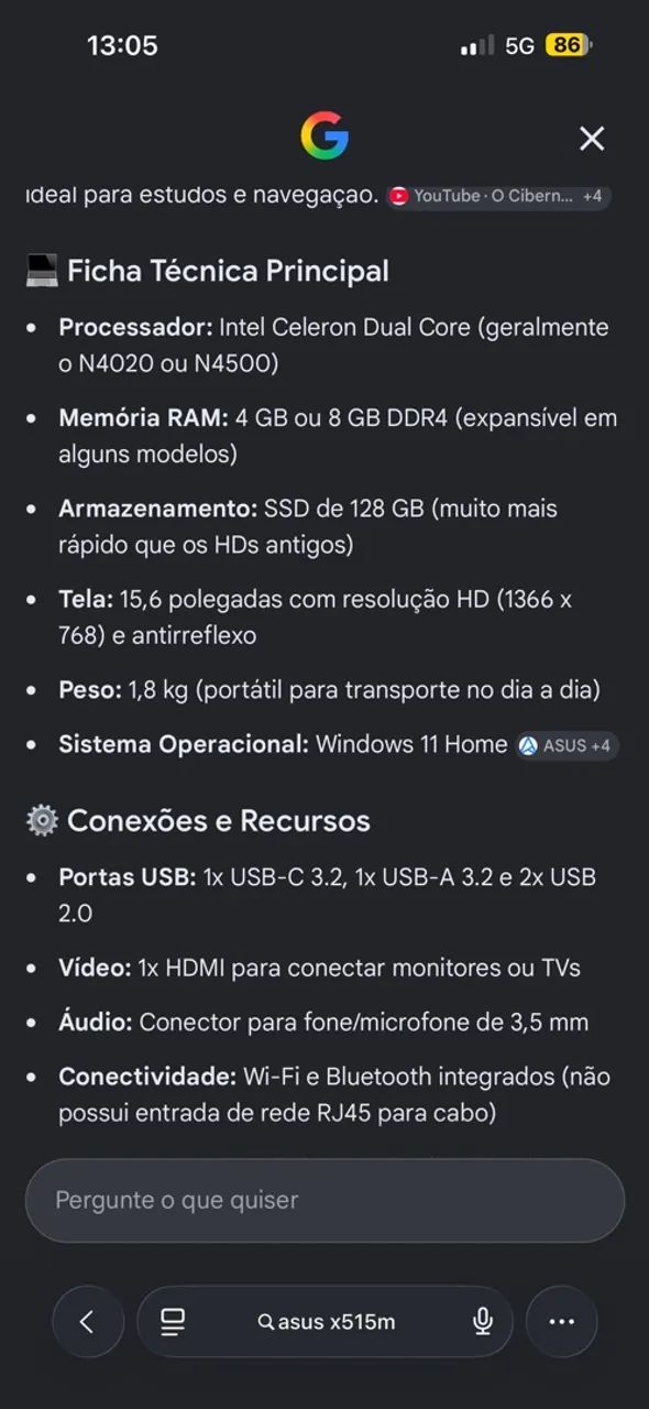 Notebook Asus  - Foto 5