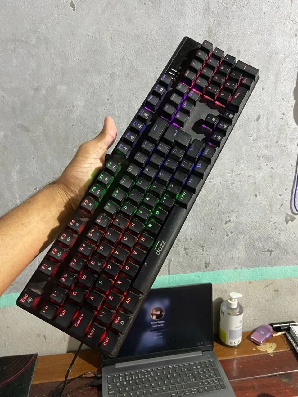 Teclado gamer 