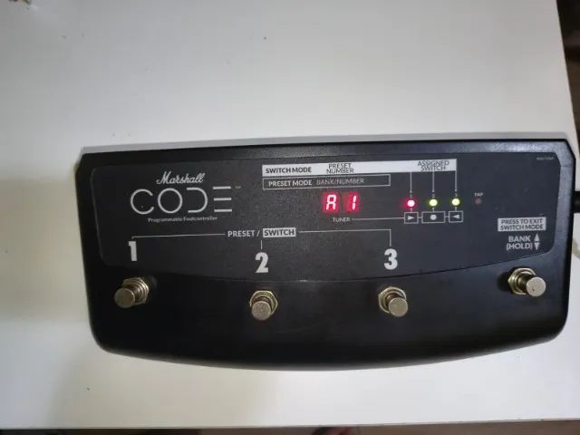 Footswitch Marshall Code