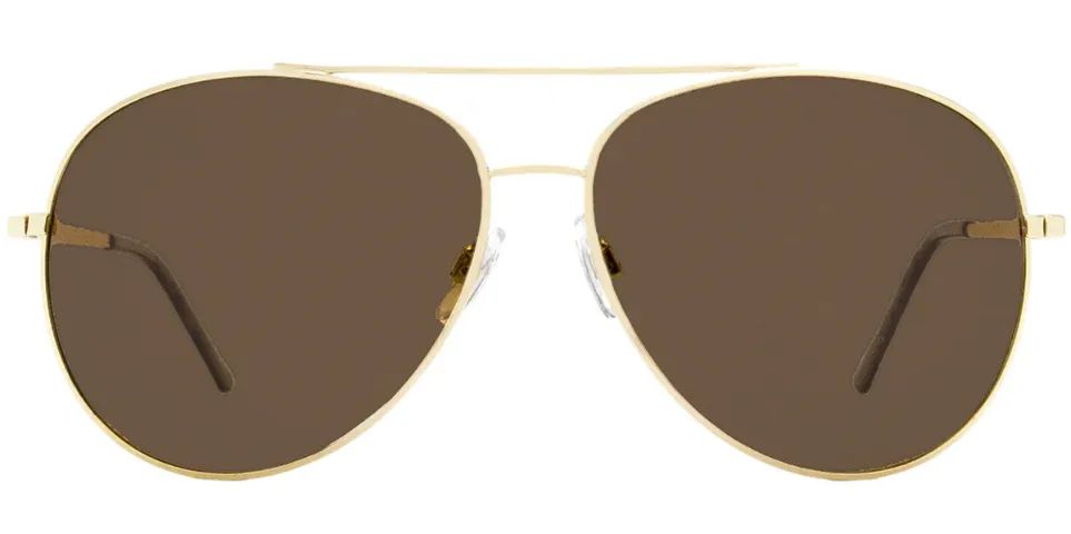 Óculos de sol Columbia Canyons Bend Polarized Gold-Tone Aviator - Foto 2