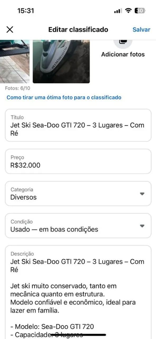 Jet de procedência  - Foto 5