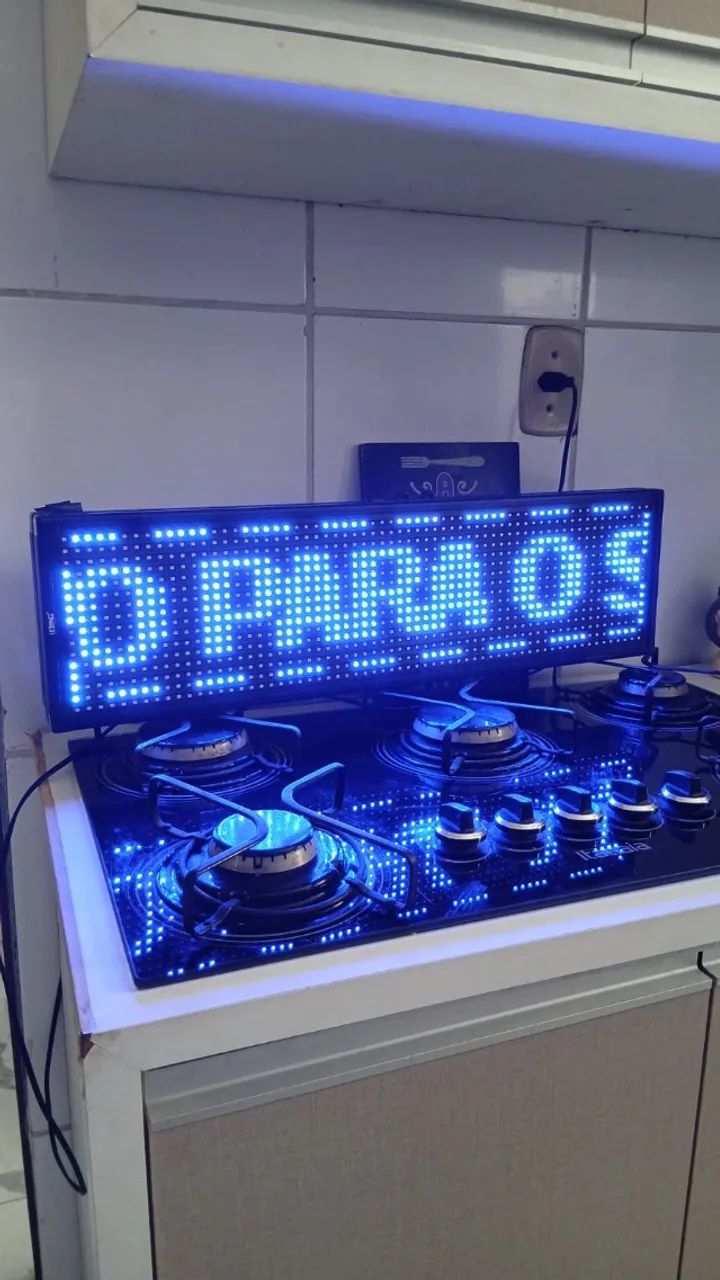 Letreiro LED ( Azul )