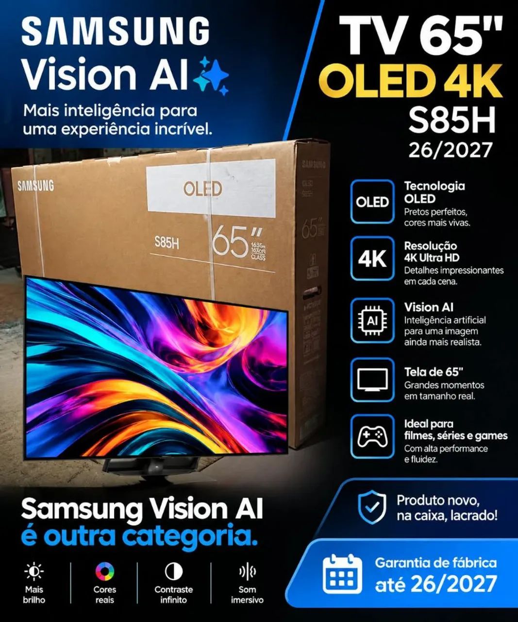 Samsung vision TV 65 