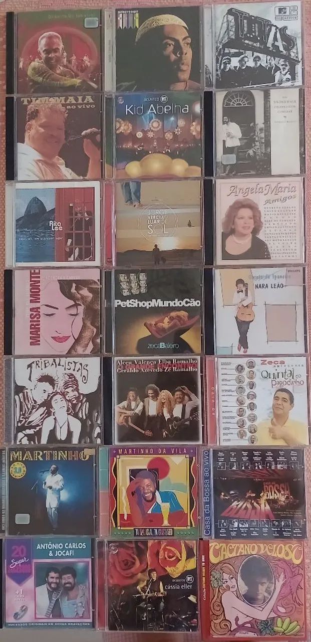 CDs DIVERSOS NACIONAIS - R$ 15,00 CADA