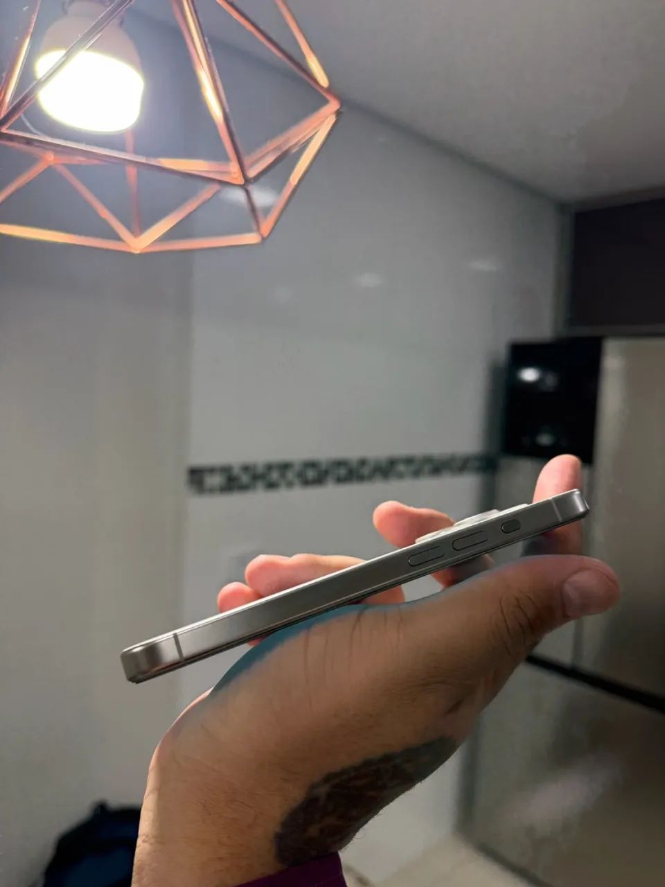 iPhone 15 pro Branco 128gb - Foto 3