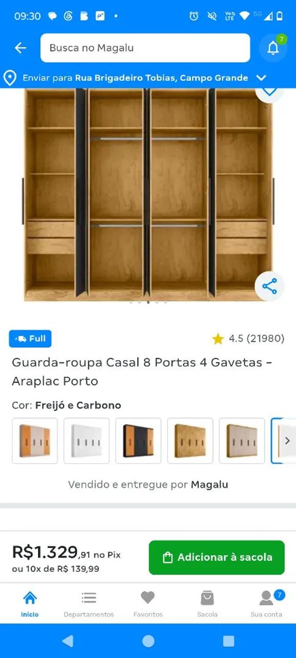 Guarda roupa casal  - Foto 4