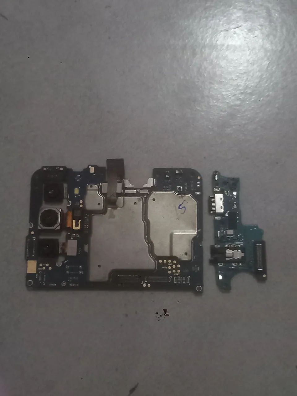 Placa mãe e placa de carga Samsung Galaxy a03s