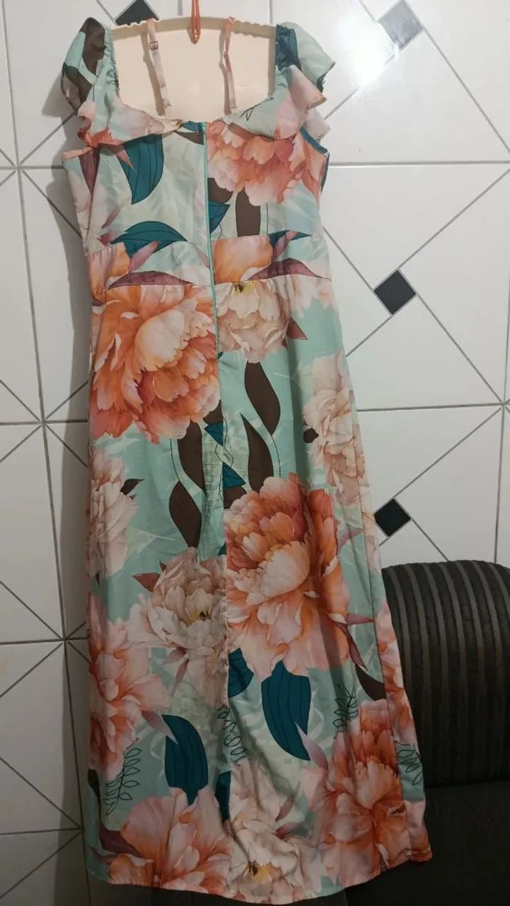 Vestido floral, Tam M - Foto 2