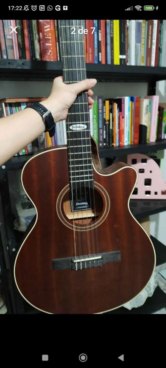 Violão eletroacústico 