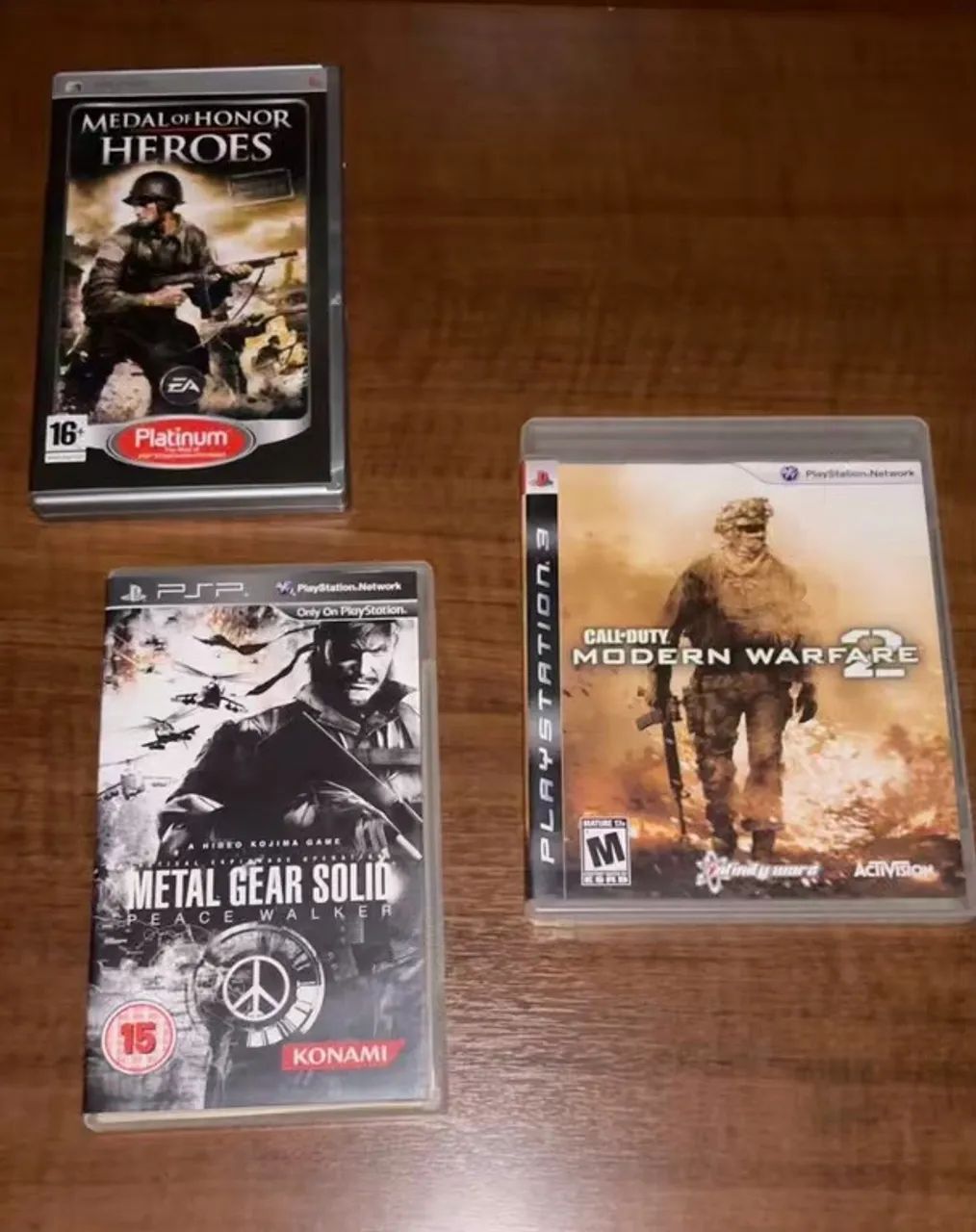 Lote Jogos PSP e PS3 
