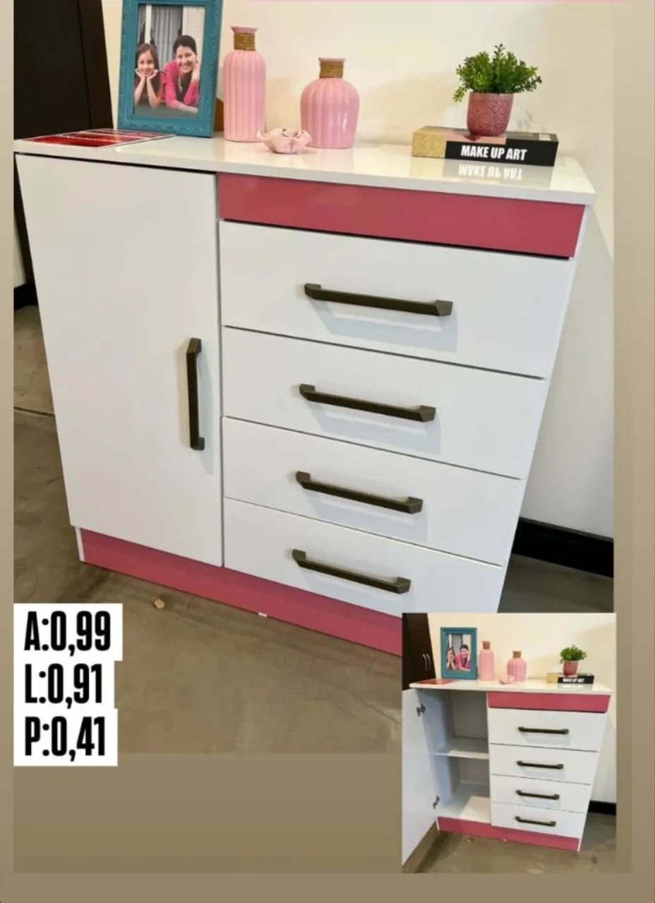 Excelente Oferta de Cômoda com Sapateira!!