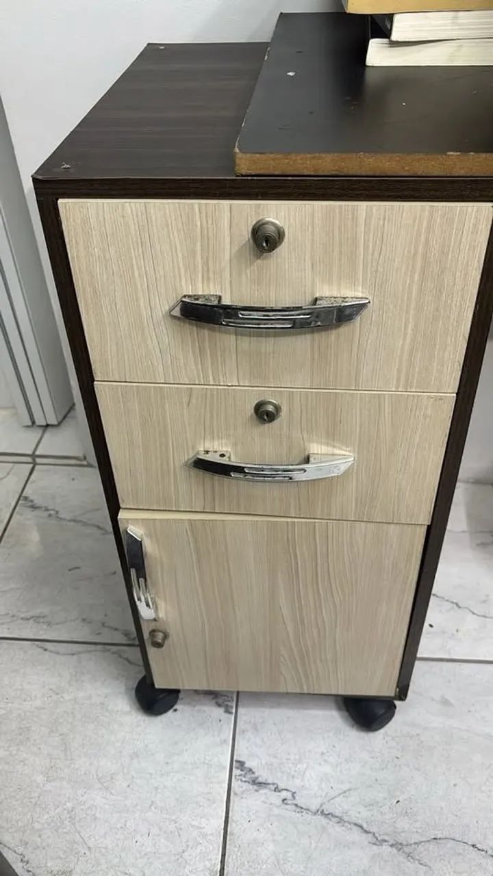4 Gaveteiros Com Rodinhas - Foto 2