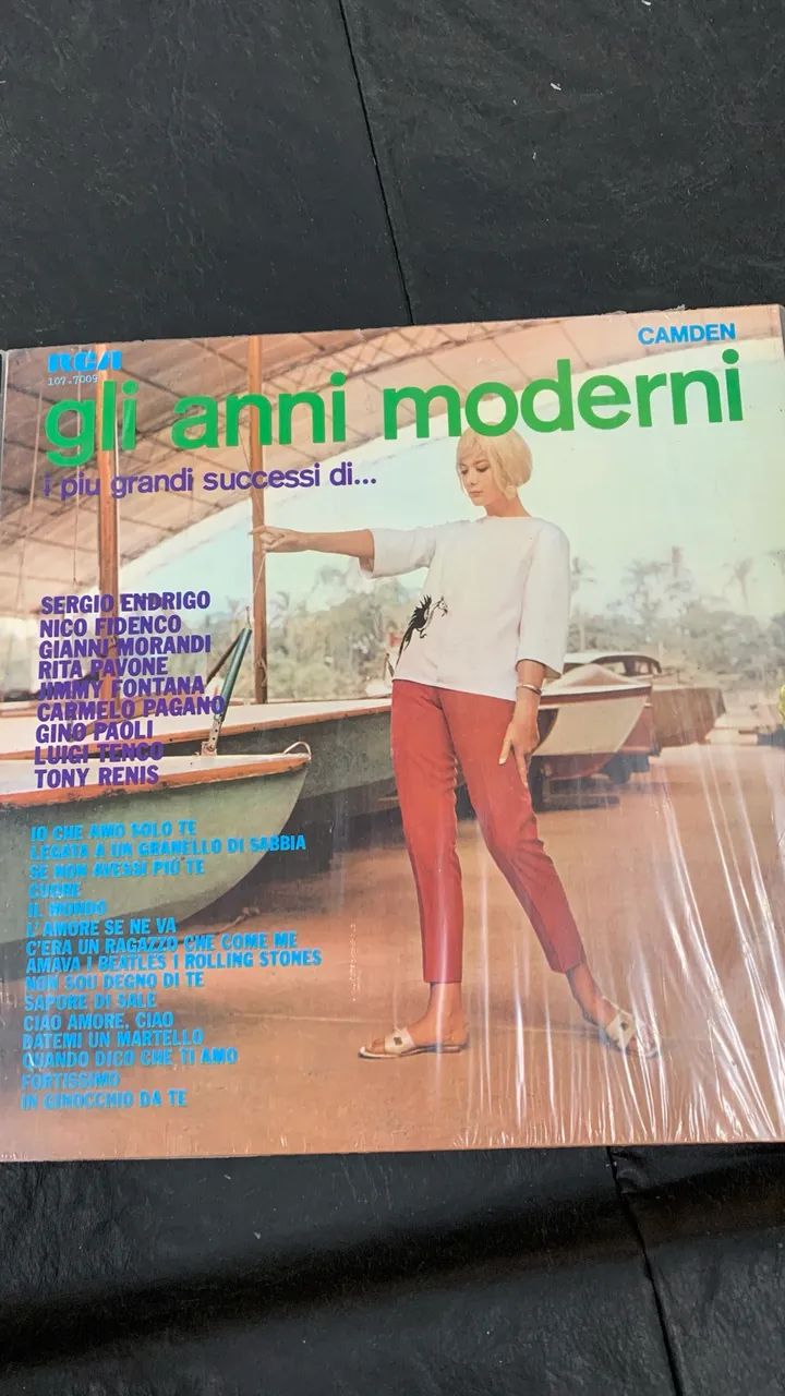 Músicas Italianas em Vinil 3 LPs - Foto 3