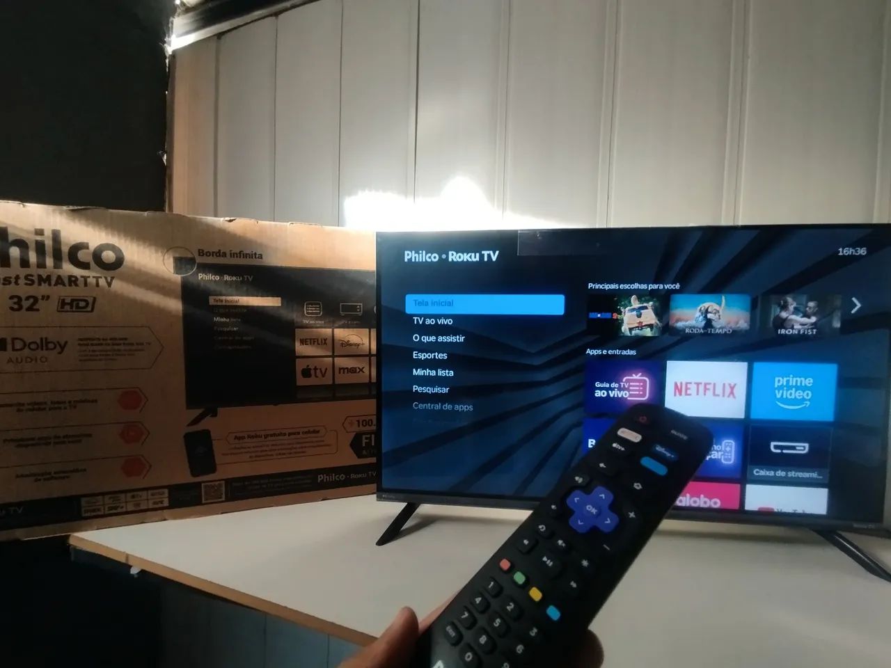 Smart tv semi-nova 2026 32 polegadas  - Foto 2