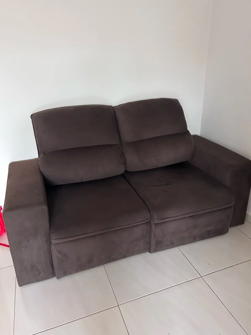 Sofá retrátil e reclinável (2 lugares) - Foto 2