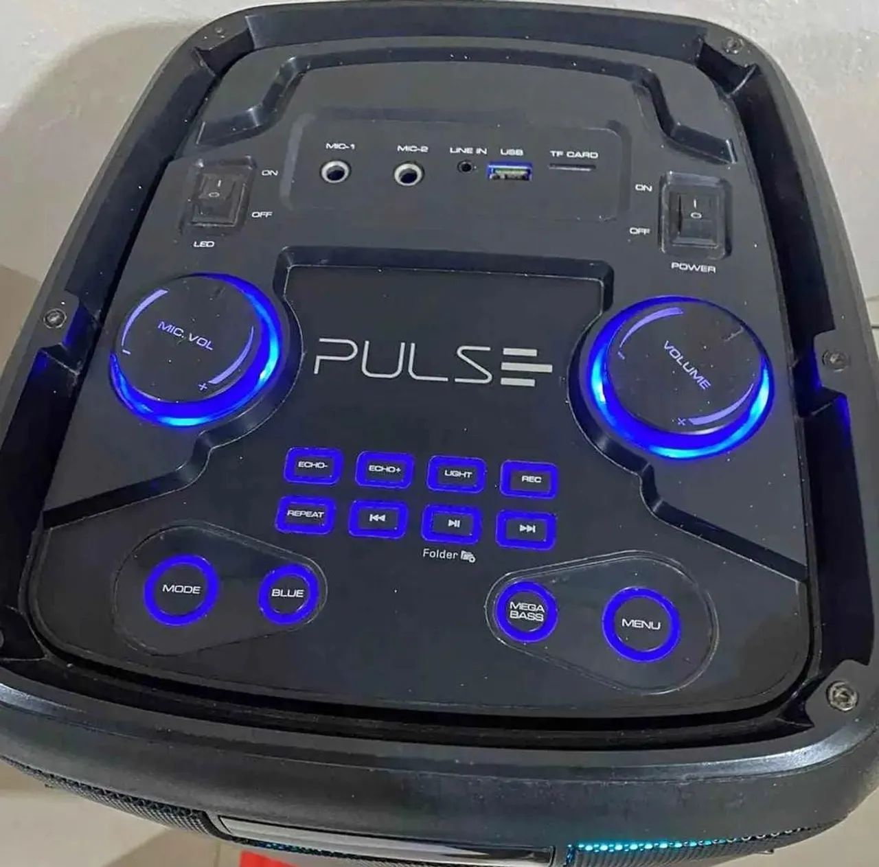 Caixa de som pulse 