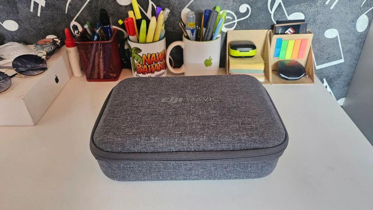 Ótimo Maleta Case Bag Dji Mavic Mini / Mini Se Cor Cinza - Foto 3