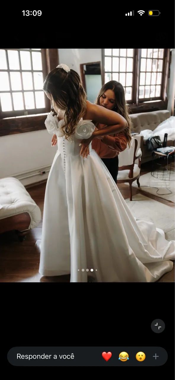 Vestido de Noiva - Nova Noiva - Foto 5