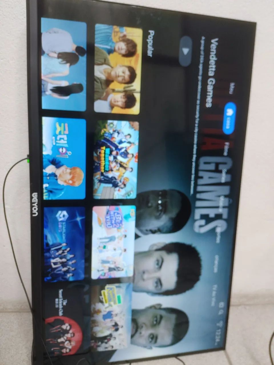 Tv Smart 32 WEYON nova na caixa - Foto 3
