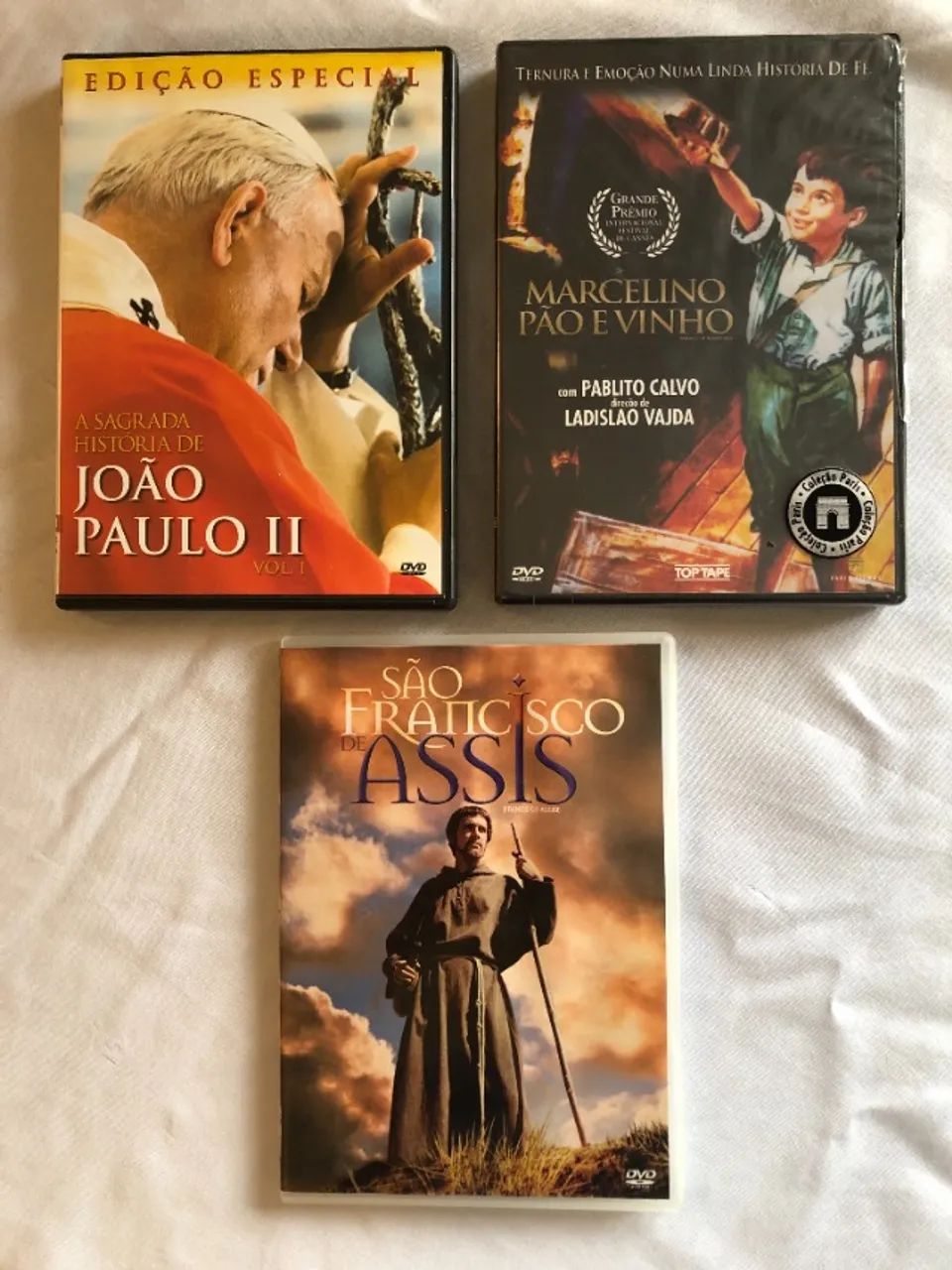 kit Dvds São Francisco de Assis + Marcelino Pão E Vinho + João Paulo || - Foto 5