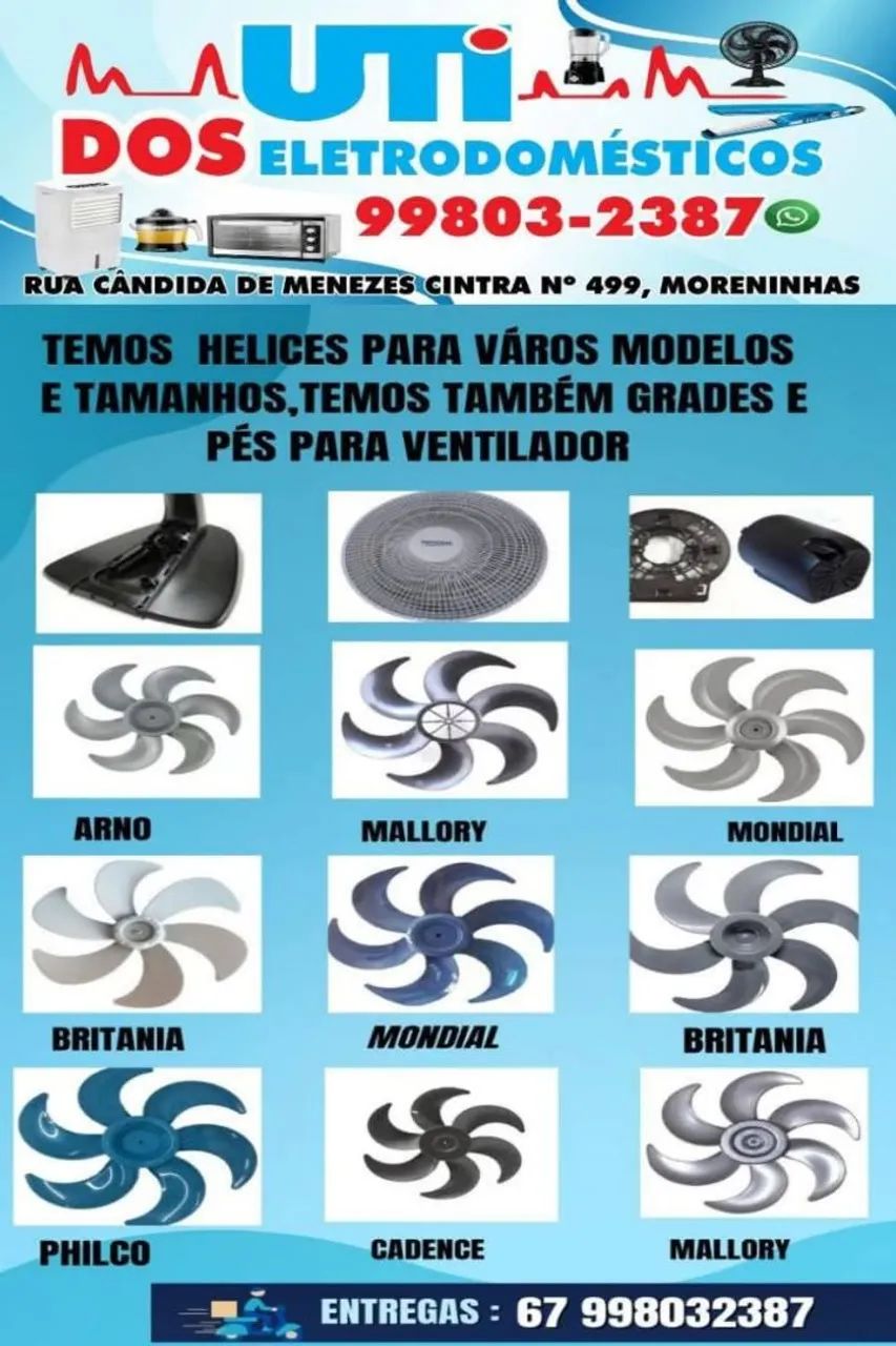 Conserto e manutenção de ventiladores e climatizadores - Foto 2