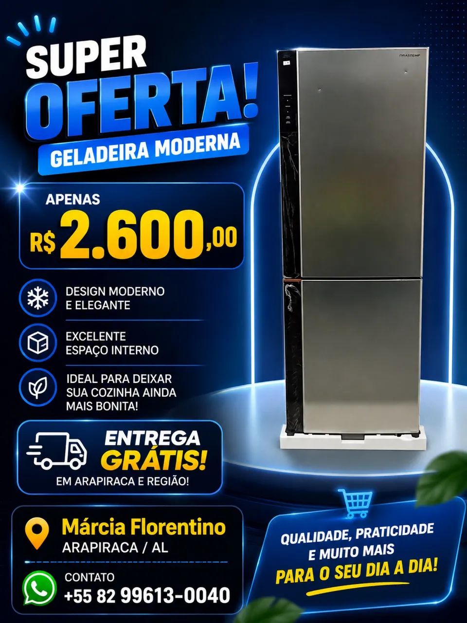 Vendo geladeira 