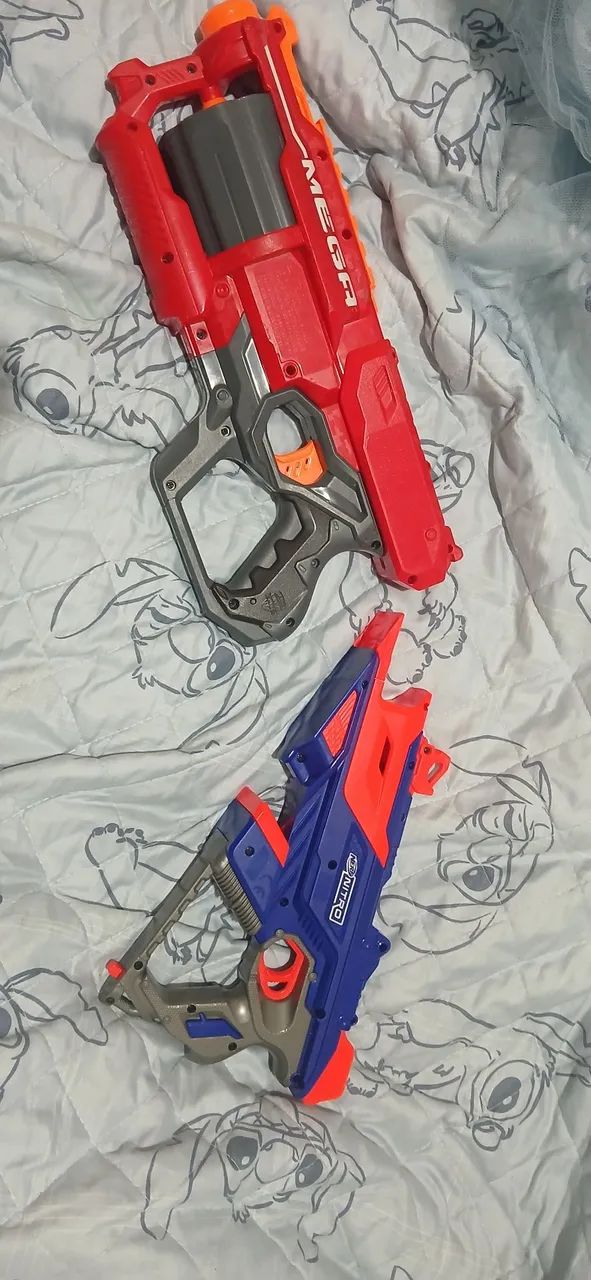 Nerf sem apetrechos para atirar