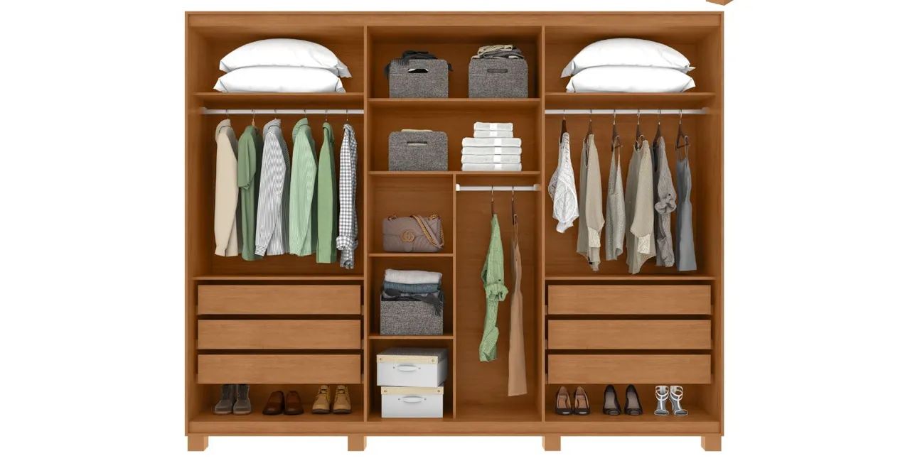 Ropeiro casal 100% MDF  - Foto 2