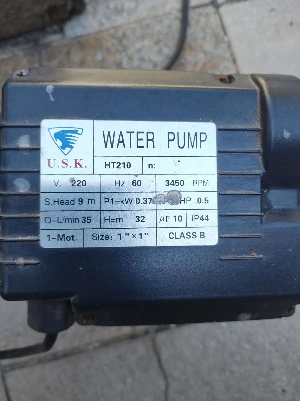 Bomba puxar água 