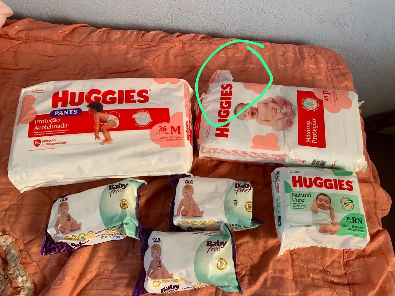 Fraldas Huggies 