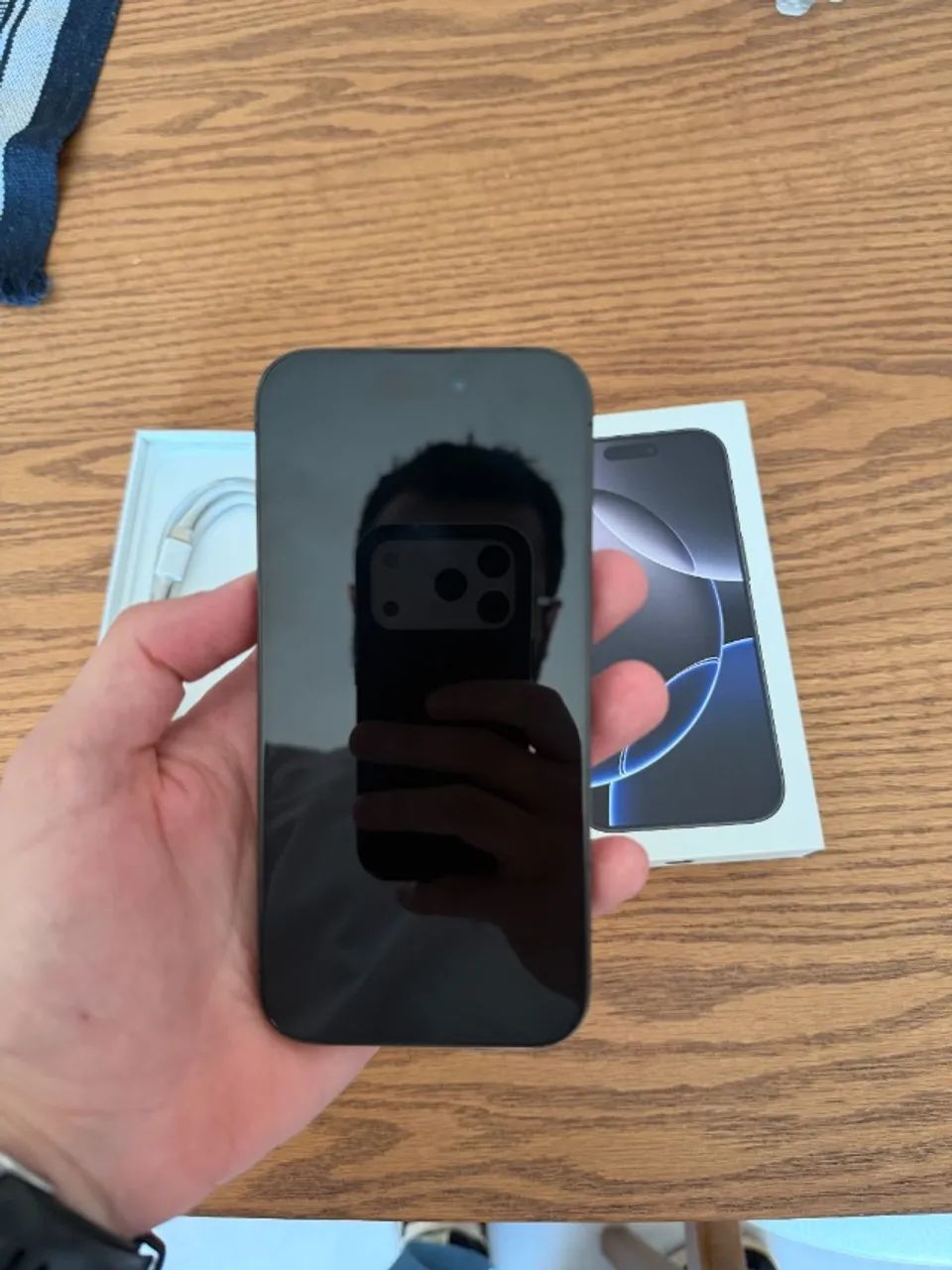 Iphone 15 Pro - 128gb - Preto - E-sim - Foto 2