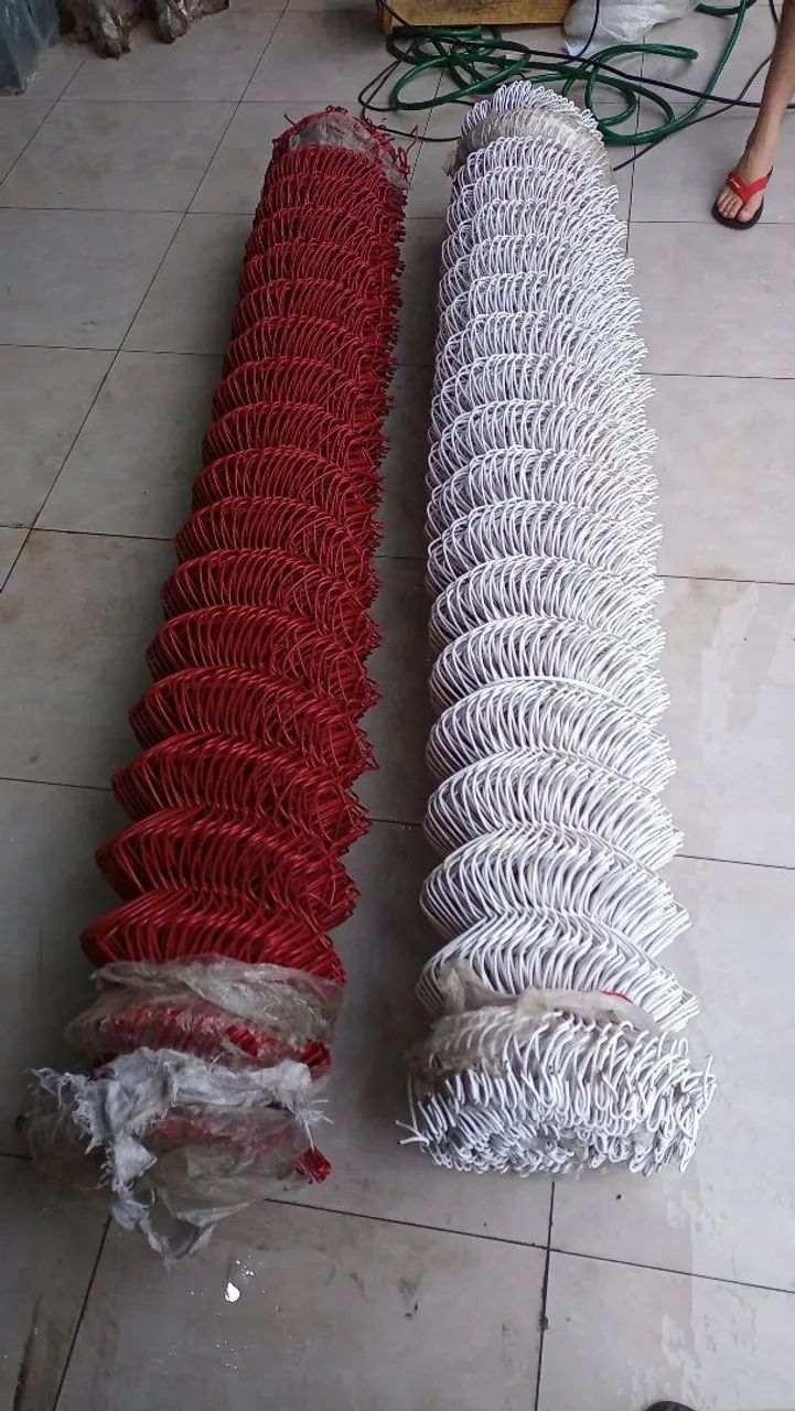 Alambrado emcapado com PVC,fio 12x75 Al 2mt 25 Comp prastificada. - Foto 2