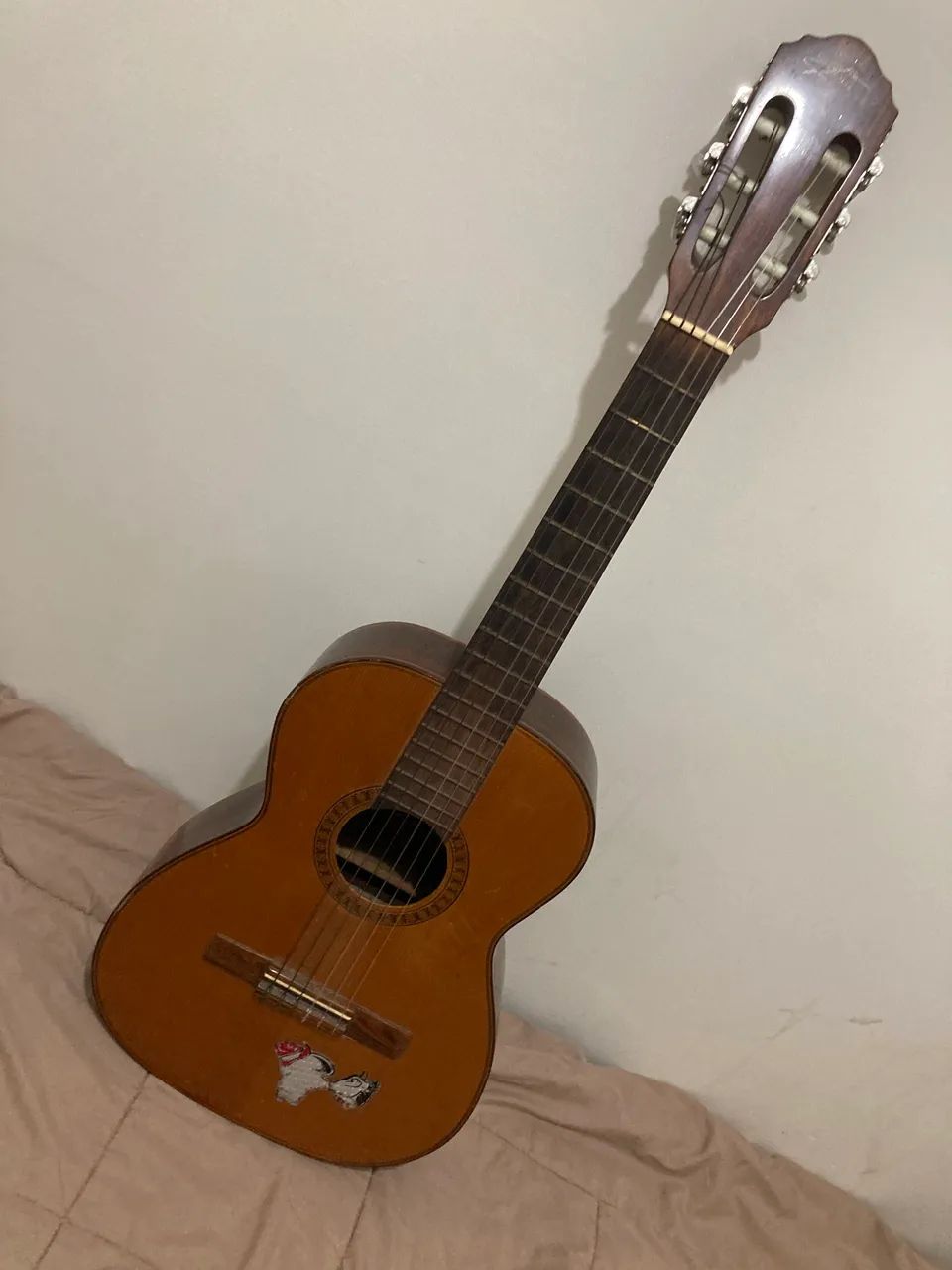Violão raro Giannini modelo infantil  - Foto 5