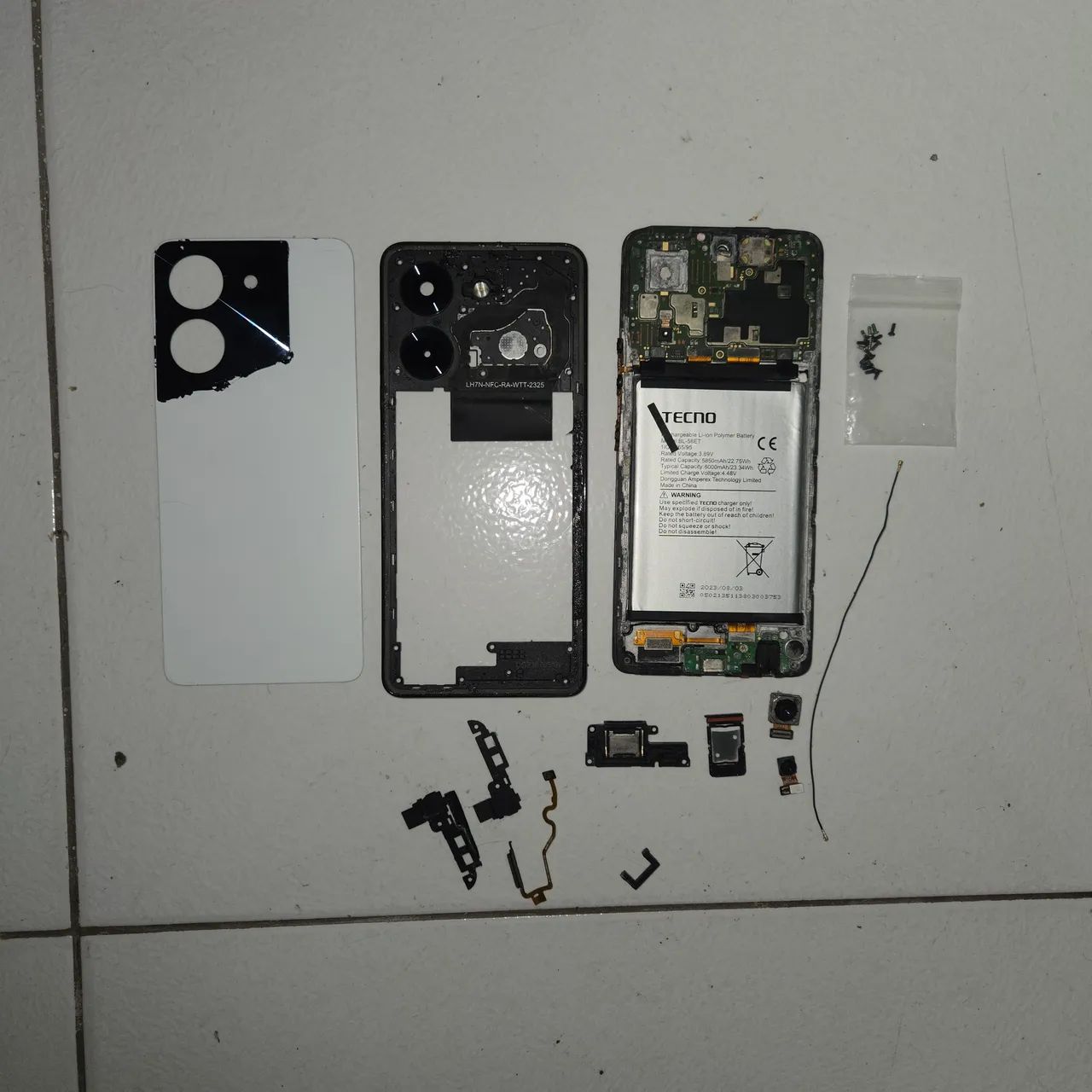 Peças Tecno Pova 5 Gamer