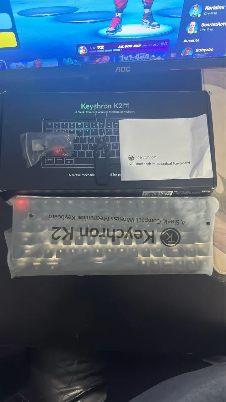 Teclado Wireless Keychron K2 A3 