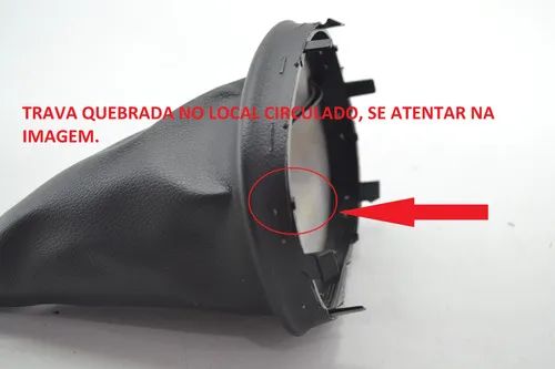 Coifa Cambio Automatico Console Renault Duster 2019 Original - Foto 5