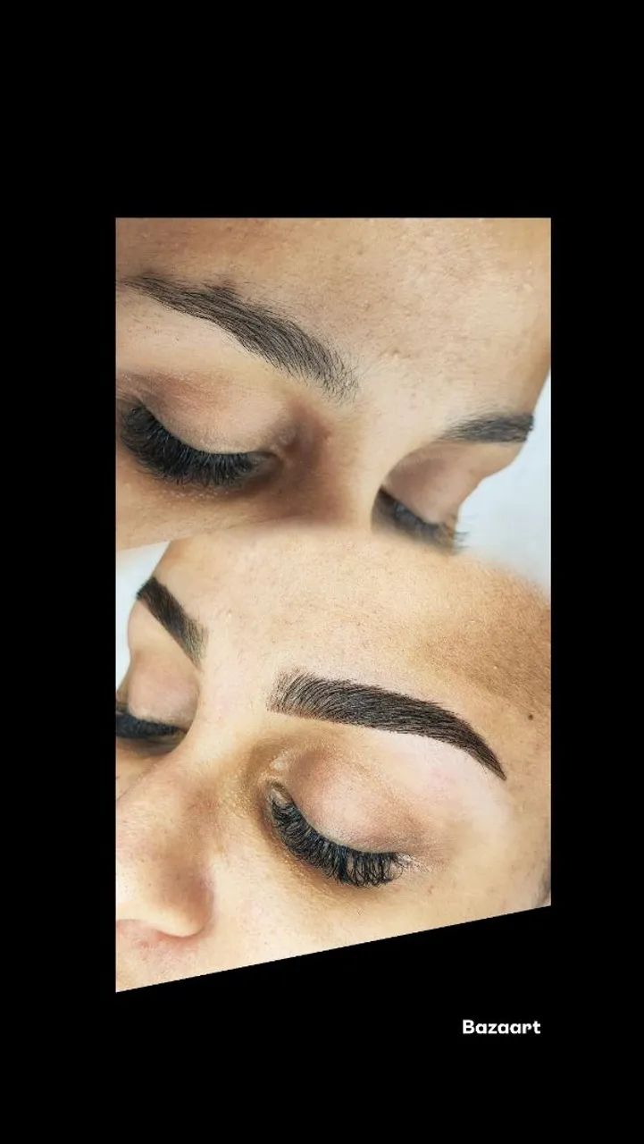 Sobrancelhas com Henna