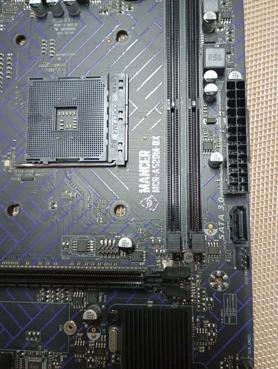Placa Mae Mancer A520M-DX, DDR4,Socket AMD AM4, M-ATX, Chipset AMD A520 - Foto 3