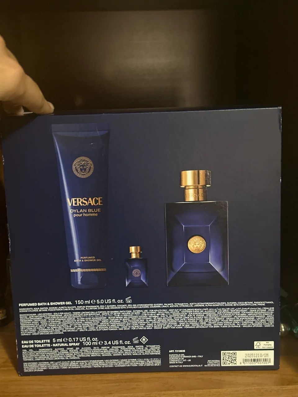 Kit Versace Dylan Blue  - Foto 3