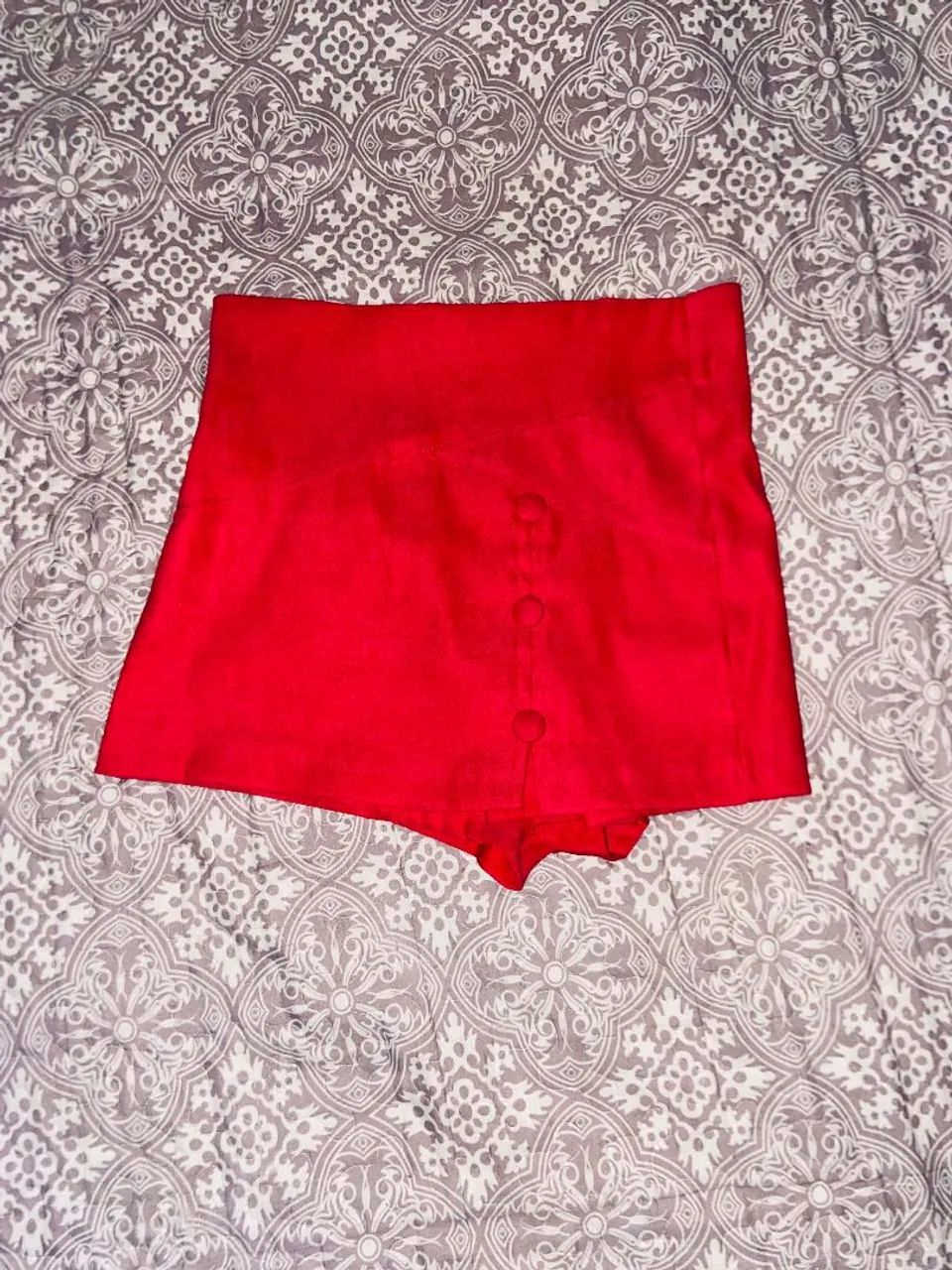 Short de malha feminino 